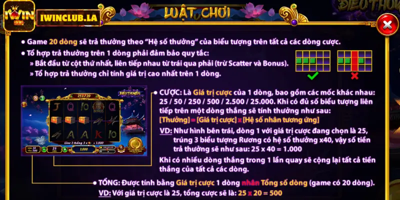 Chơi nổ hũ Điêu Thuyền IWIN CLUB - Huyền thoại game online 2 Điêu Thuyền IWIN CLUB