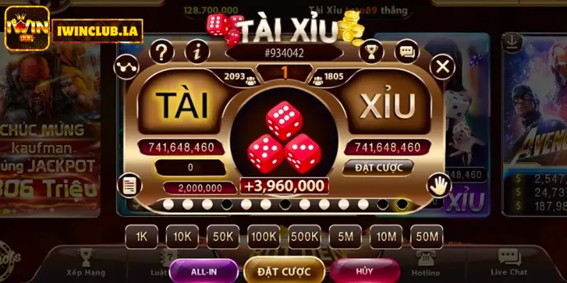 TÀI XỈU ONLINE - 7 CÁCH CƯỢC SICBO IWIN CLUB HIỆU QUẢ 2024 3 Tài xỉu online iwin club