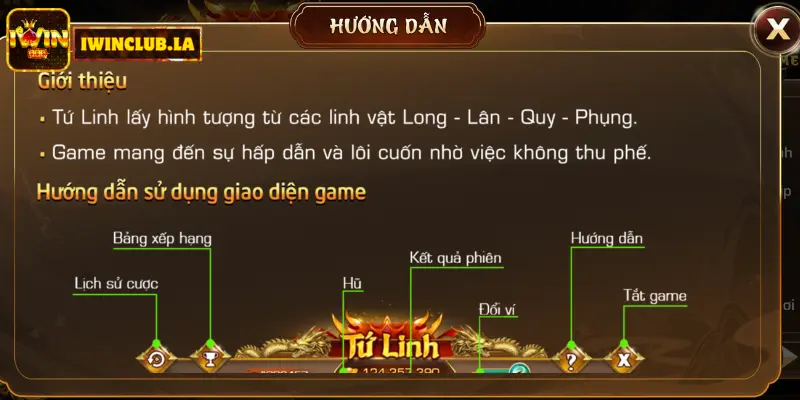 Kho Báu Tứ Linh IWIN CLUB