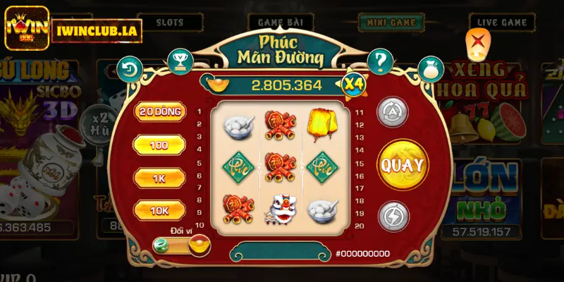 Phúc Mãn Đường iWIN Club - Trúng Thưởng 2 Tỷ Là Bình Thường 4 Phúc Mãn Đường iWIN Club
